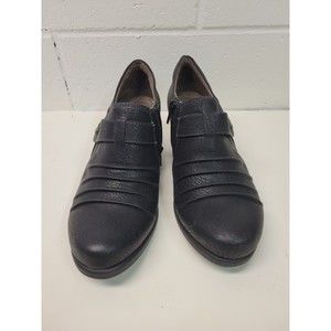 Natural Soul Zip-Up ankle heels - Size 8M